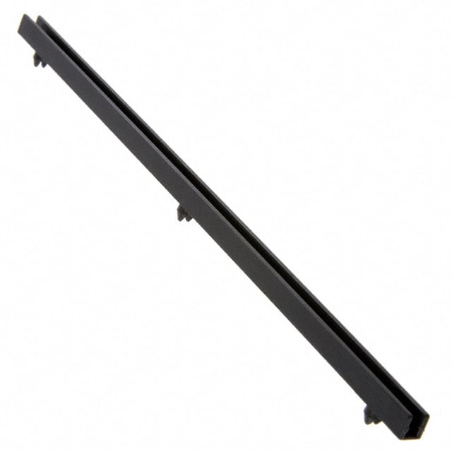 CARD GUIDE DEEP 8X0.132" BLK