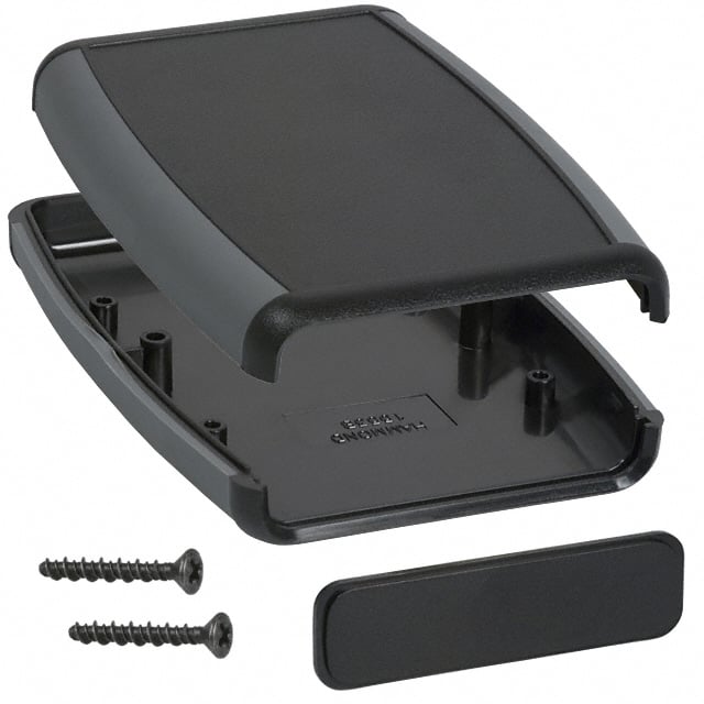 BOX ABS BLACK 4.62"L X 3.11"W
