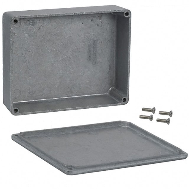 BOX ALUM UNPTD 4.71"L X 3.7"W