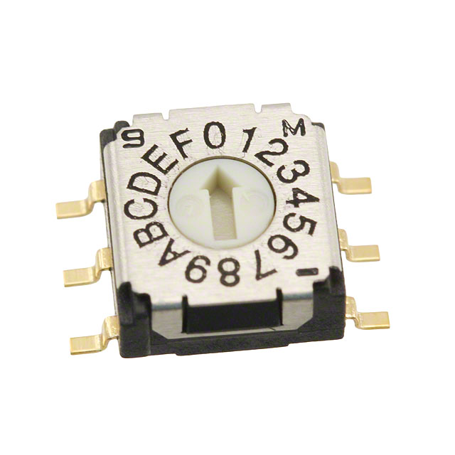 SW ROTARY DIP HEX COMP 0.1A 5V