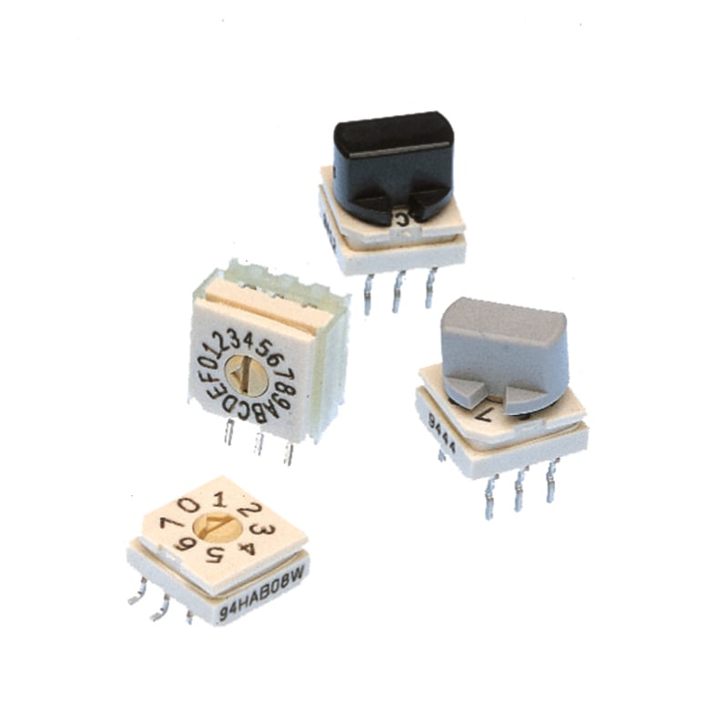SWITCH DIP ROTARY BCD 100MA 50V