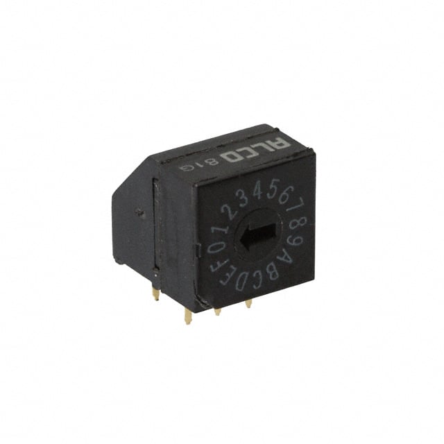 SWITCH ROTARY DIP HEX 0.4VA 20V