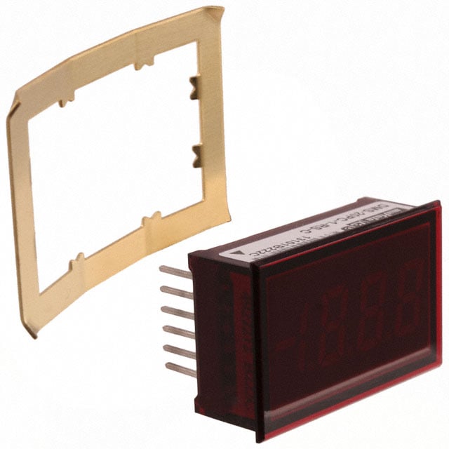 VOLTMETER 2VDC LED PANEL MOUNT